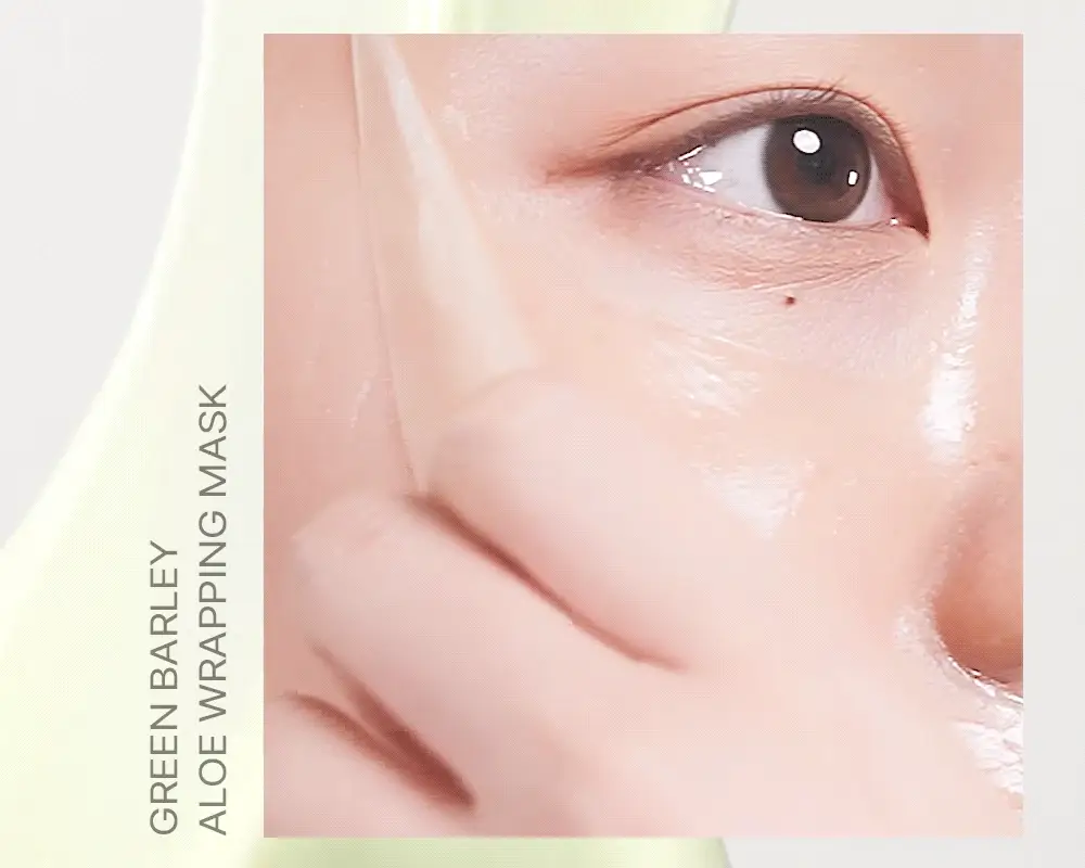 [급속쿨링/열감진정]비건이펙트 청보리 알로에 랩핑 마스크팩80ml(+브러쉬증정) 상세페이지 28